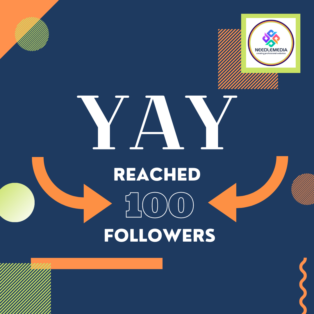 Read more about the article Reached 100 Followers on Instagram