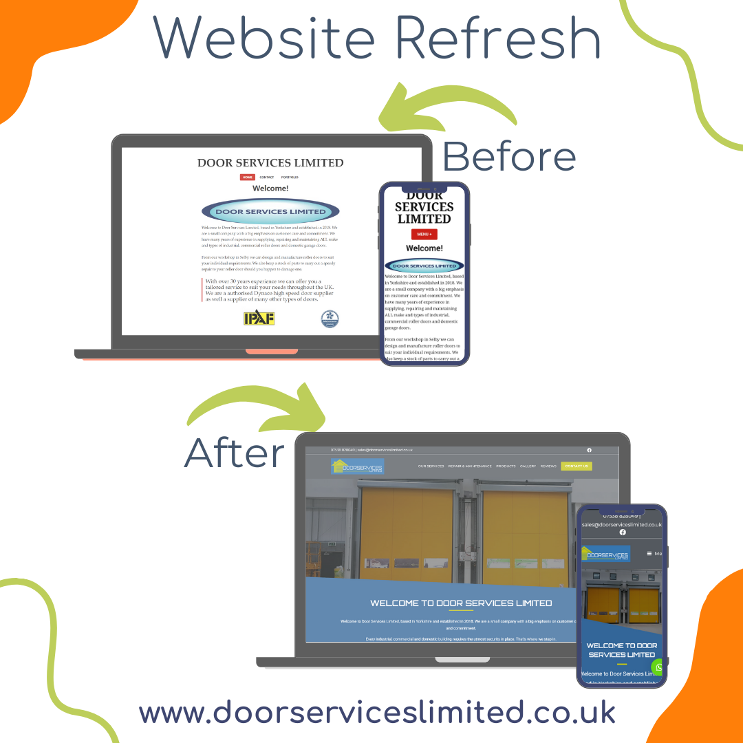 Read more about the article New Website Launch – Door Services Limited