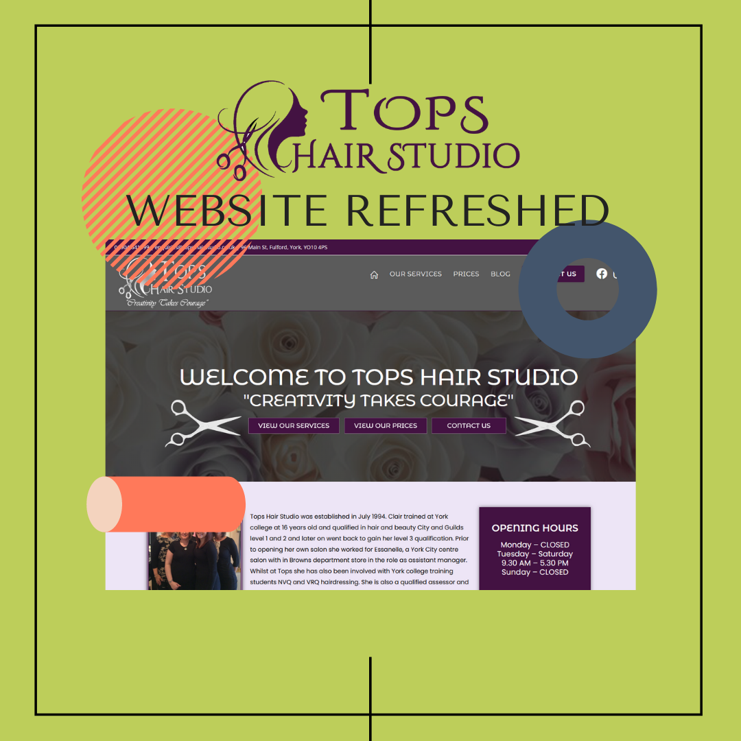 Read more about the article Fresh Look for TOPS Hair Studio