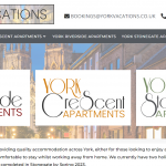 Website Launch – York Vacations